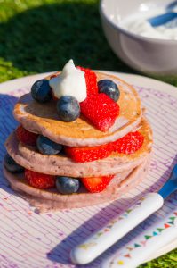 Paarse smoothie pannenkoeken | Babies Kitchen recept