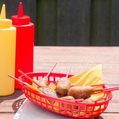 mini corn dogs | Babies Kitchen