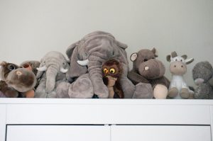 Jungle Babykamer: knuffels | Babies Kitchen