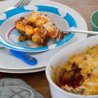 Taco Gnocchi Schotel - Babies Kitchen recept