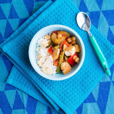 Arabische Visschotel met rijst - Babies Kitchen babyvoeding