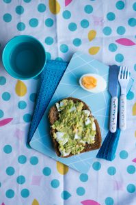 Avocado eiersalade - Babies Kitchen babyvoeding