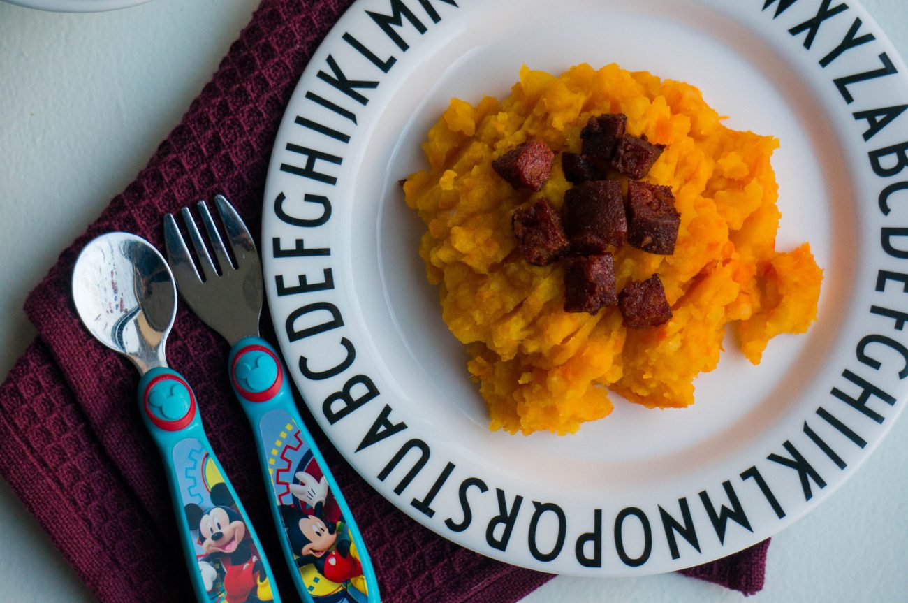 Pompoen Hutspot met Chorizo