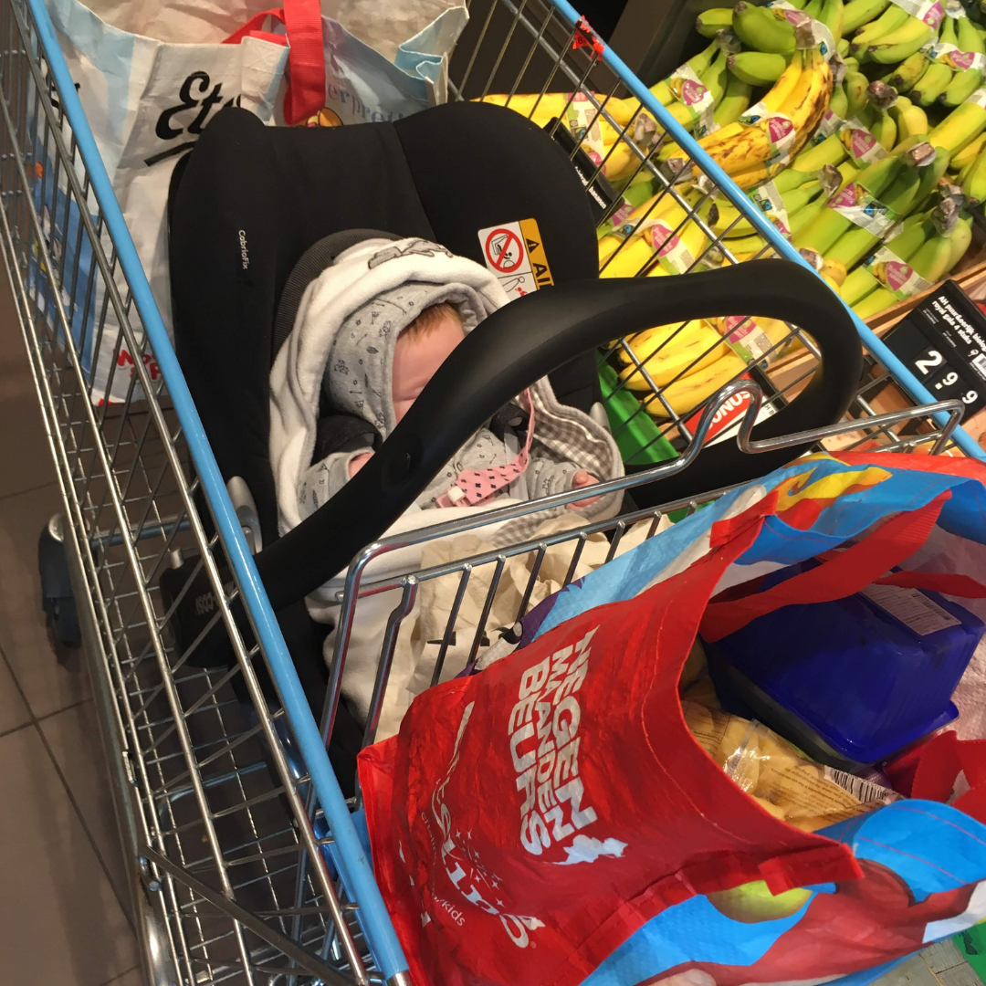 Mama Update #2 - Voor het eerst boodschappen 
