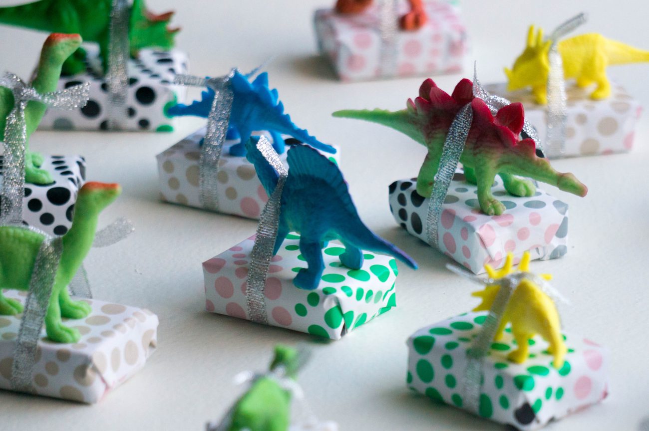 dino cadeau traktatie - babies kitchen verjaardag