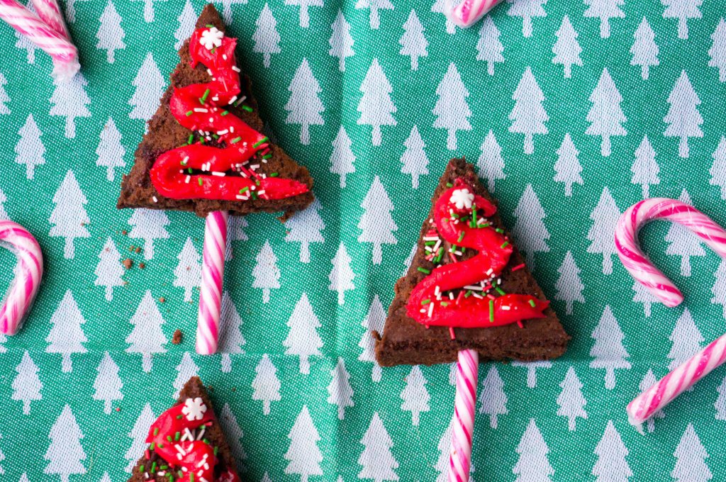 Brownie Kerstbomen - Babies Kitchen recept