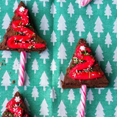 Brownie Kerstbomen - Babies Kitchen recept