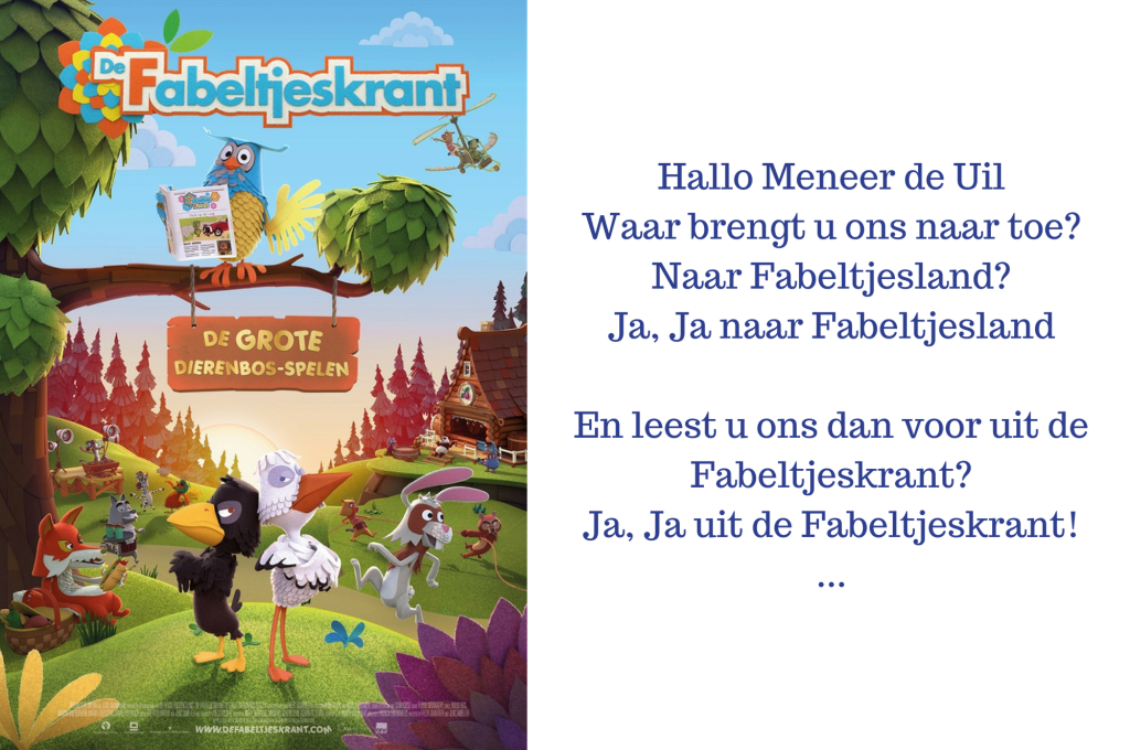 Fabletjeskrant - Hallo Meneer de Uil | Babies Kitchen