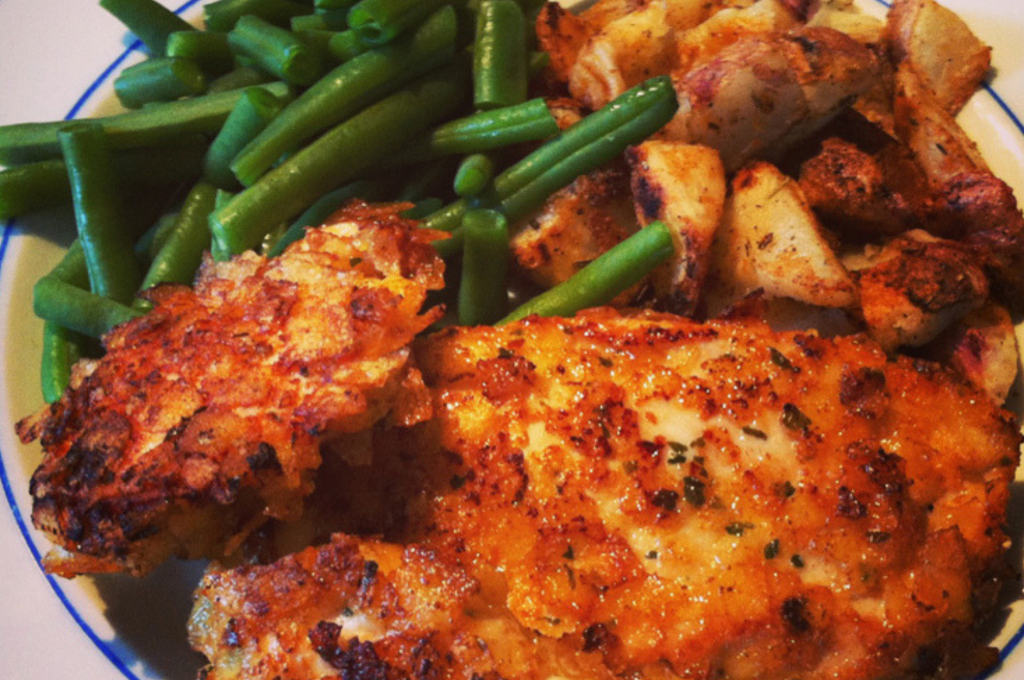 Krokante Kaas-Ui Kip | Buzz in the Kitchen