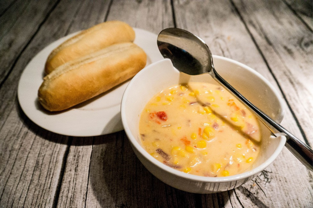 Corn Chowder | Buzz in the Kitchen
