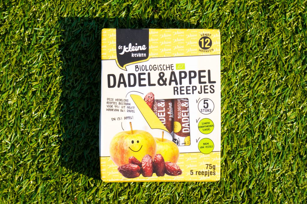 Dadel en appel reepjes van de Kleine Keuken | Babies Kitchen