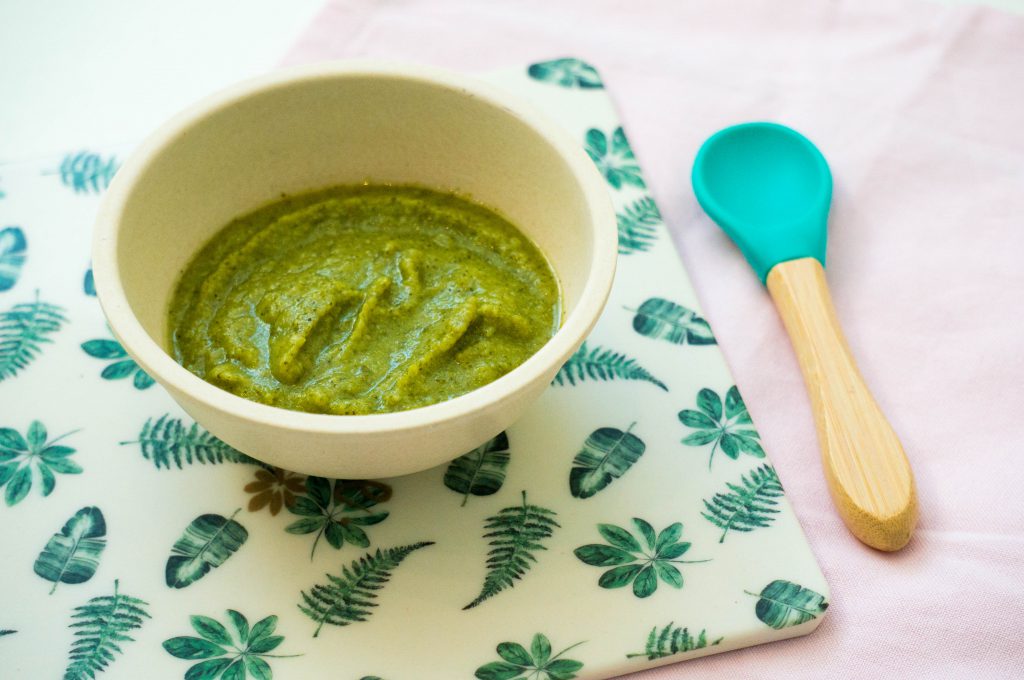 Broccoli en Groene Asperges babyvoeding | Babies Kitchen
