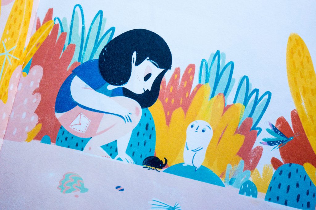 mijn vriendje bang illustratie | Babies Kitchen
