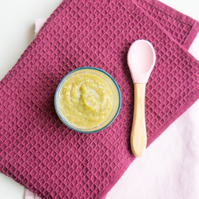 Sperzieboon met Aubergine | Babies Kitchen