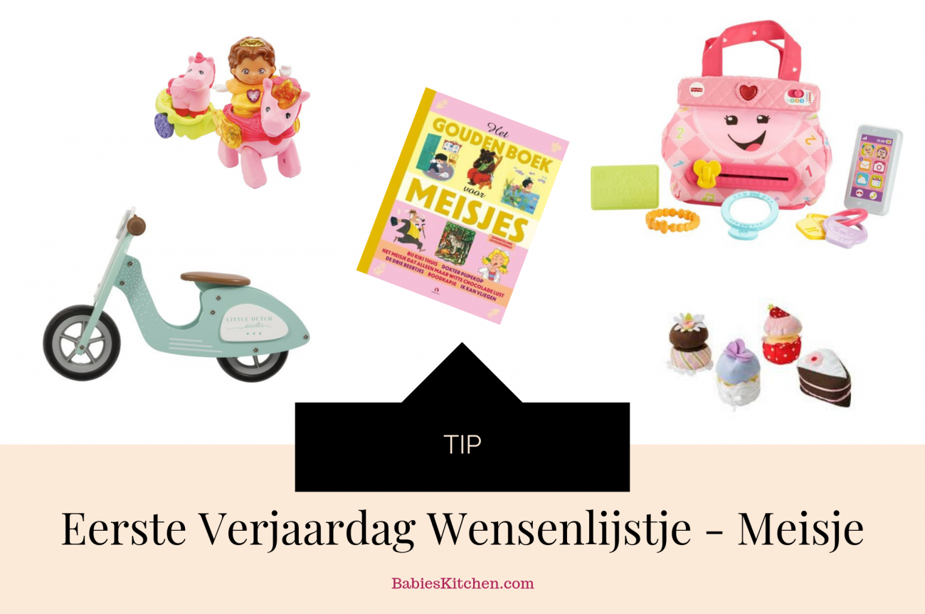 Eerste Verjaardag Wensenlijstje - Meisje _ Babies Kitchen