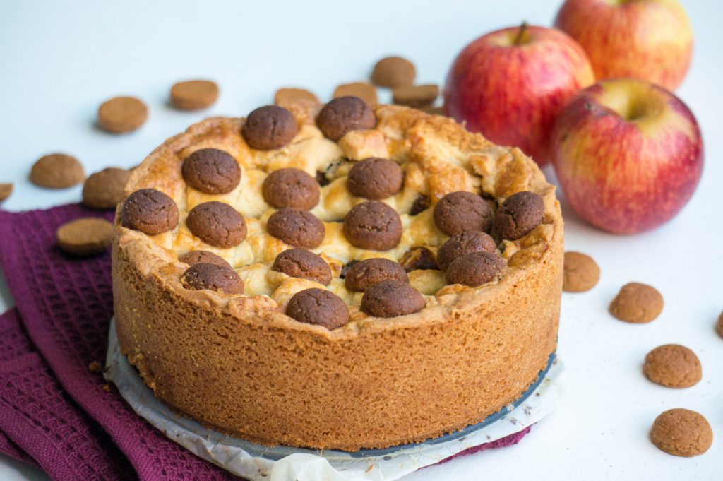 pepernoten appeltaart | Babies Kitchen