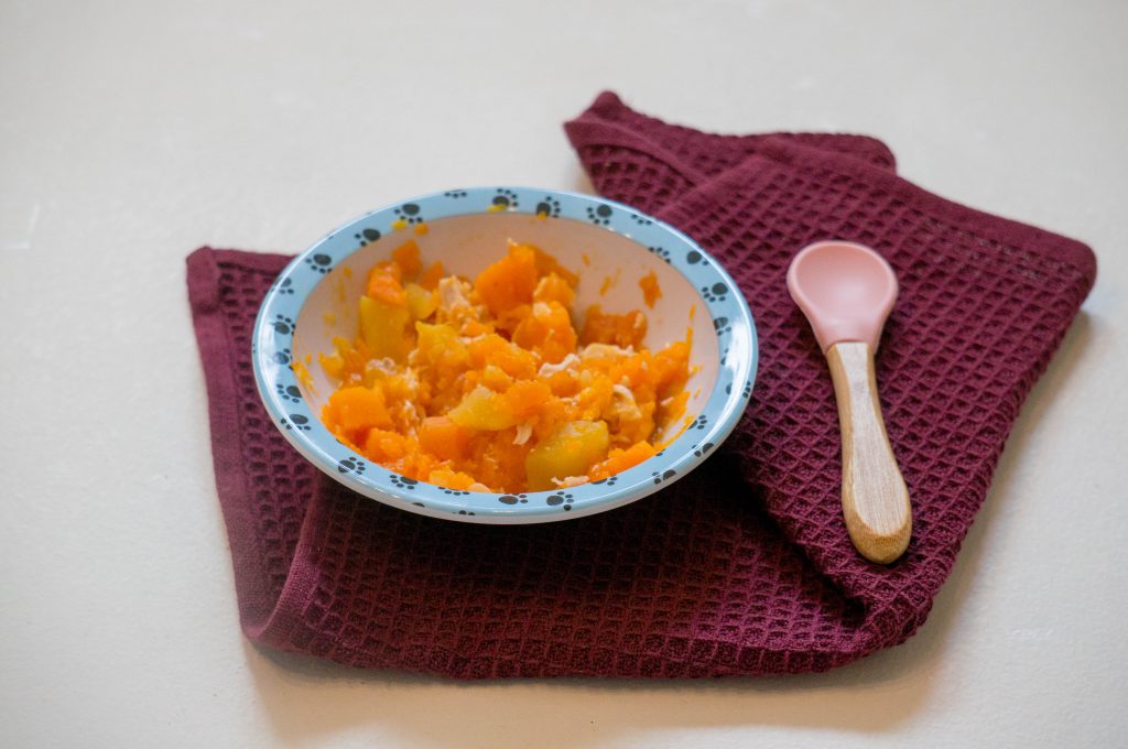 Pompoen met Kip en Courgette | Babies Kitchen