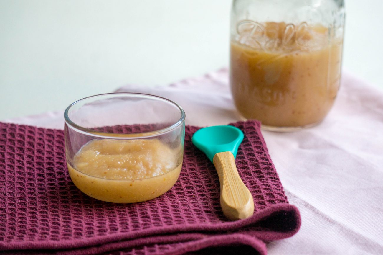 Vijg en Perenmoes [Babyvoeding]