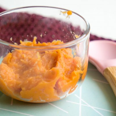 Zoete Aardappel Puree | Babies Kitchen