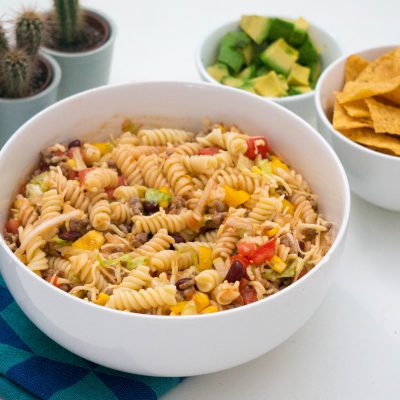 Taco Pasta Salade recept| Babies Kitchen