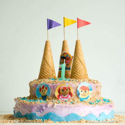 Het Zandkasteel Taart | Babies Kitchen