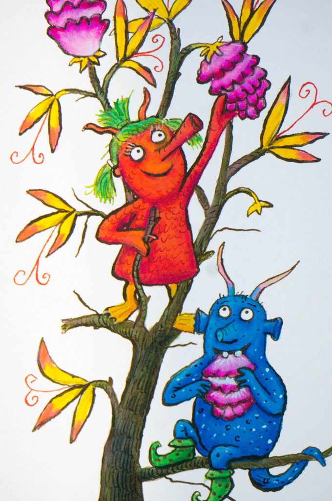 Op een verre planeet van J. Donaldson en A. Scheffler| Babies Kitchen