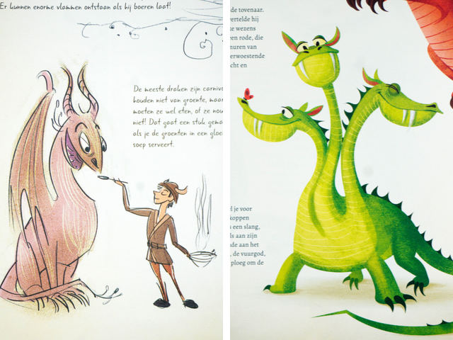 Het Complete Drakenbboek Illustraties | Babies Kitchen