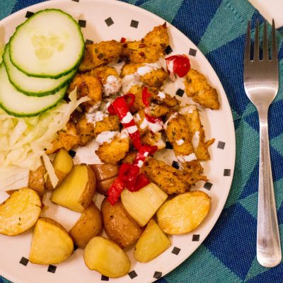 Vis Shoarma Schotel | Babies Kitchen