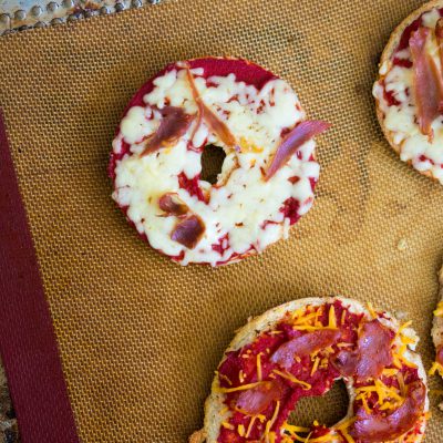 pizza bagel | Babies Kitchen