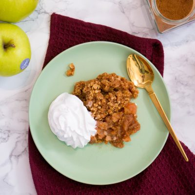 Slow Cooker Apple Crumble | Babies Kitchen