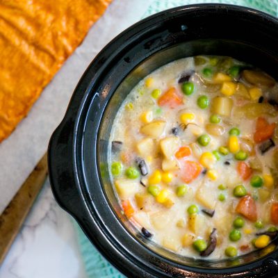 Slow Cooker Vegetarische Pot Pie | Babies Kitchen