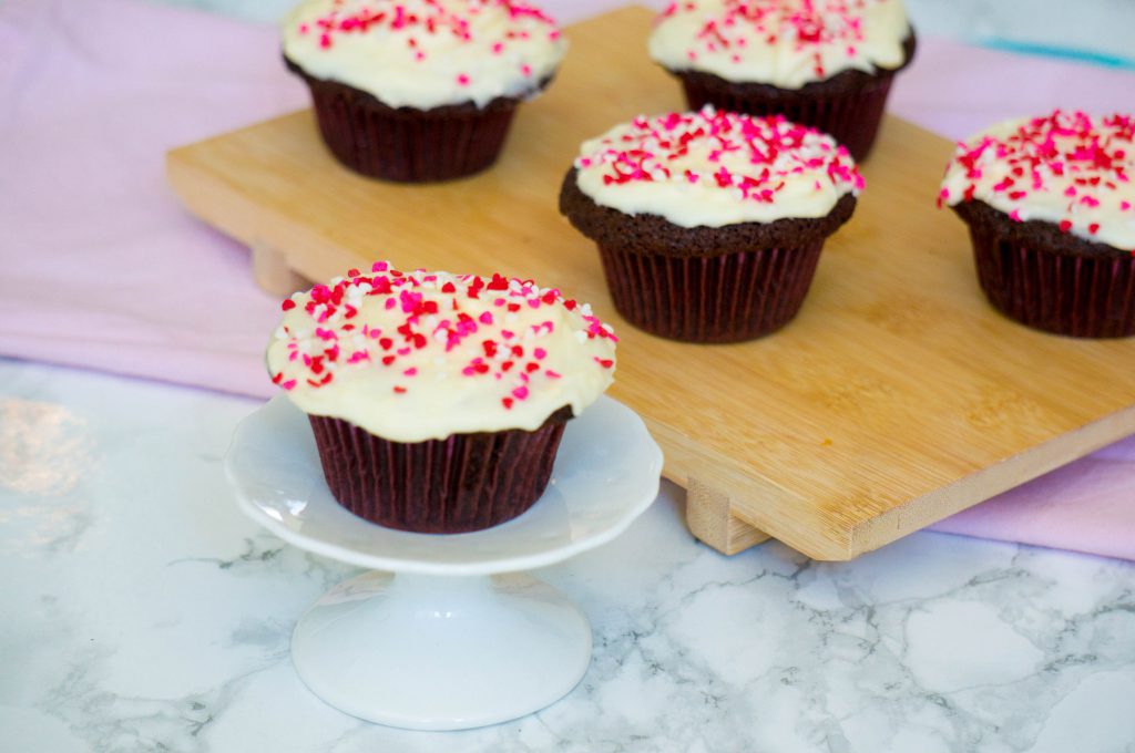 Chocolade Velvet Cupcakes | Babies Kitchen