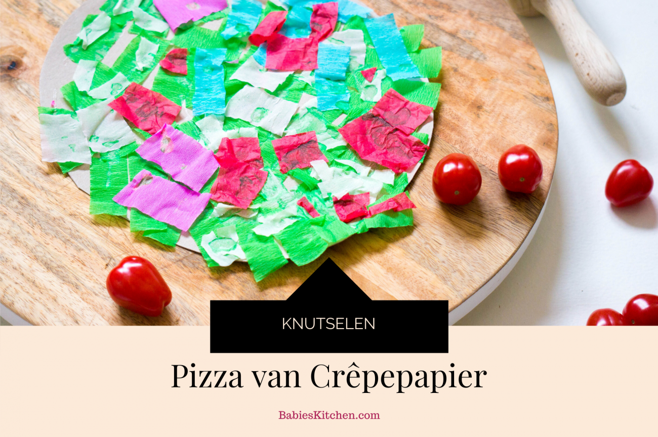 Pizza van Crêpepapier _ Babies Kitchen