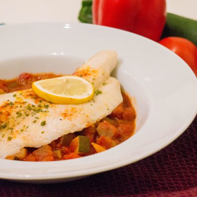 Vis Ratatouille | Babies Kitchen