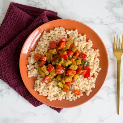 Parelcouscous met Ras El Hanout Groente | Babies Kitchen