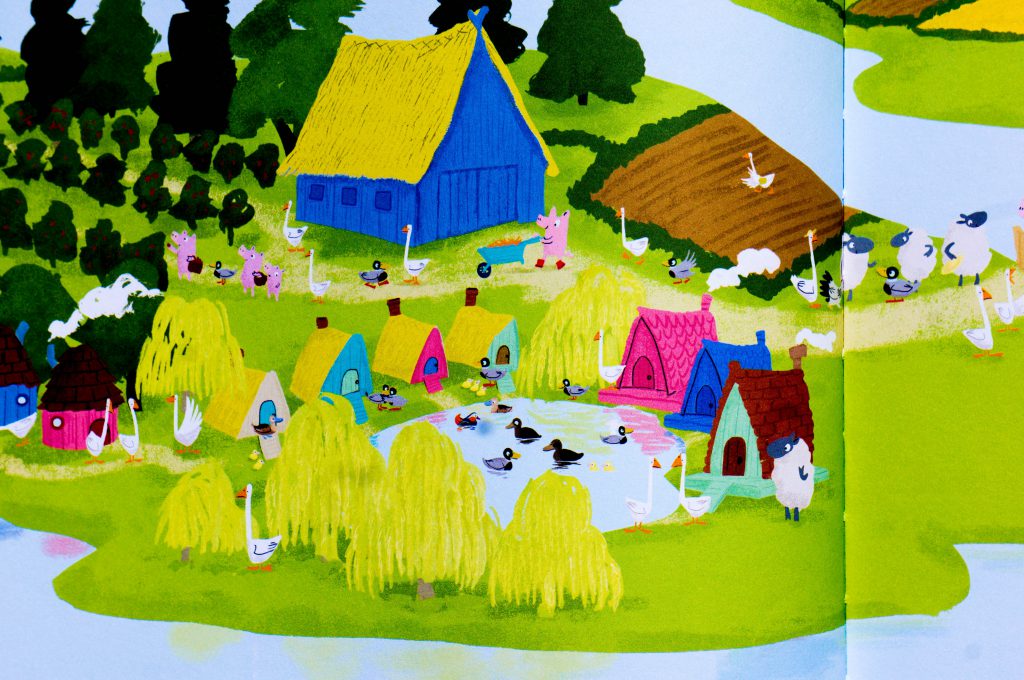 Illustratie Het kleine Eiland | Babies Kitchen