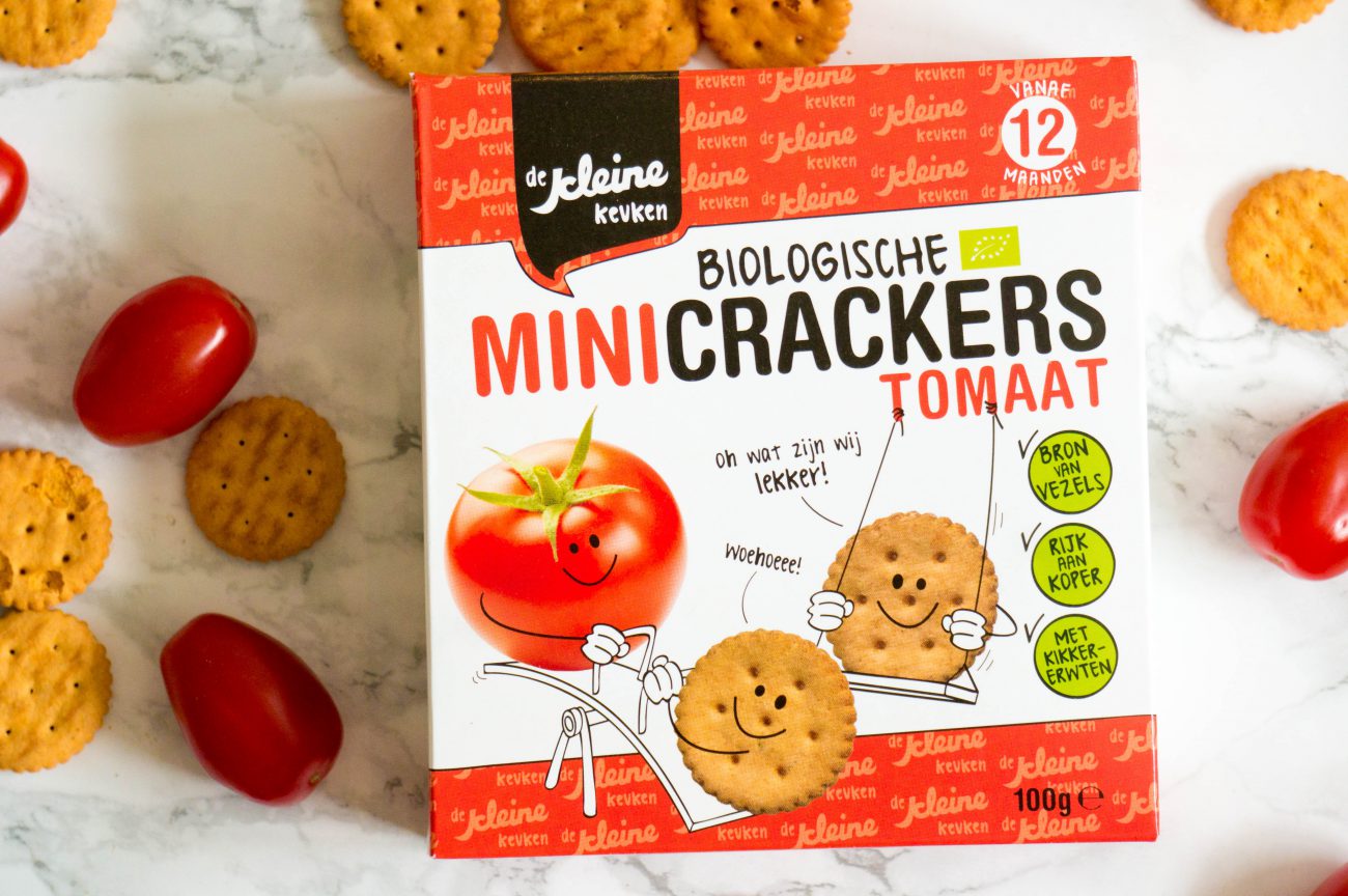 Mini Crackers Tomaat | Babies Kitchen