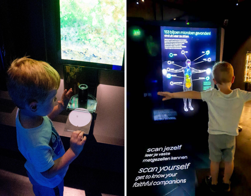 Interactie in ARTIS - Micropia _ Kidshoekje.nl