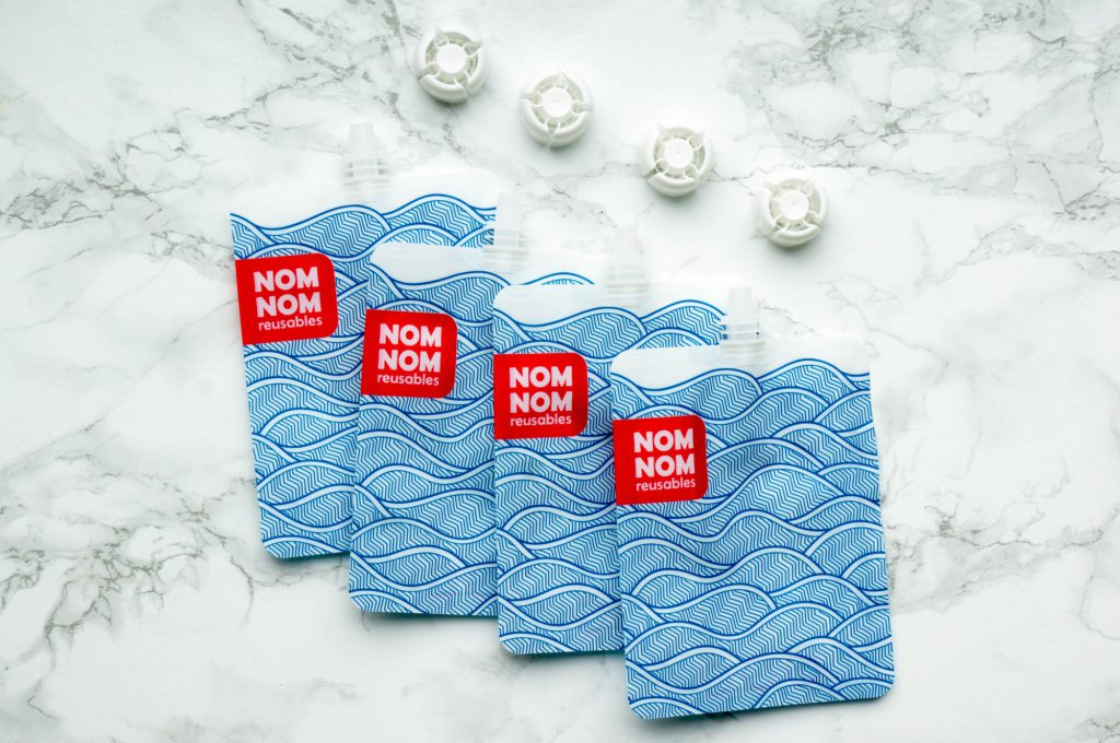 NomNom Kids Reusables Wave knijpzakjes [kidshoekje.nl]