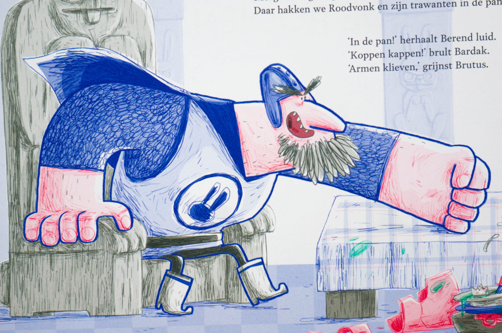 recensie De Blauwen tegen de Rooien - Benjamin Leroy [kidshoekje.nl]