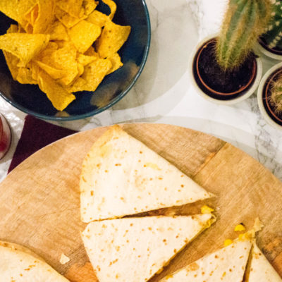 Zwarte Bonen en Mais Quesadilla's [kidshoekje.nl]