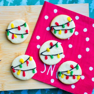 Kerstlichtjes Koekjes [kidshoekje.nl]