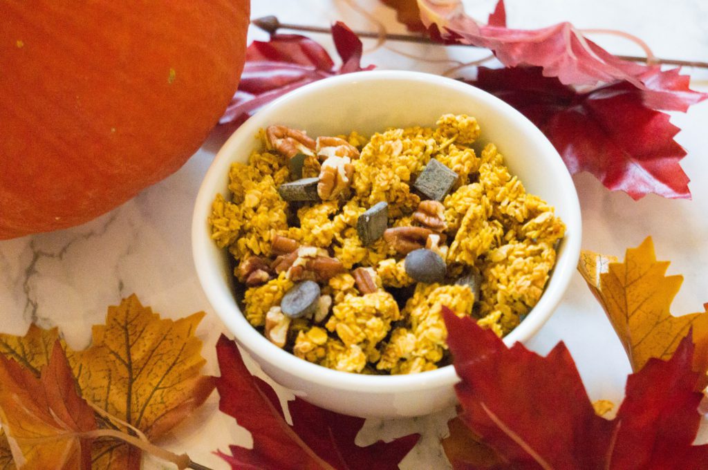 Pompoen Chocolade Granola [Kidshoekje.nl]
