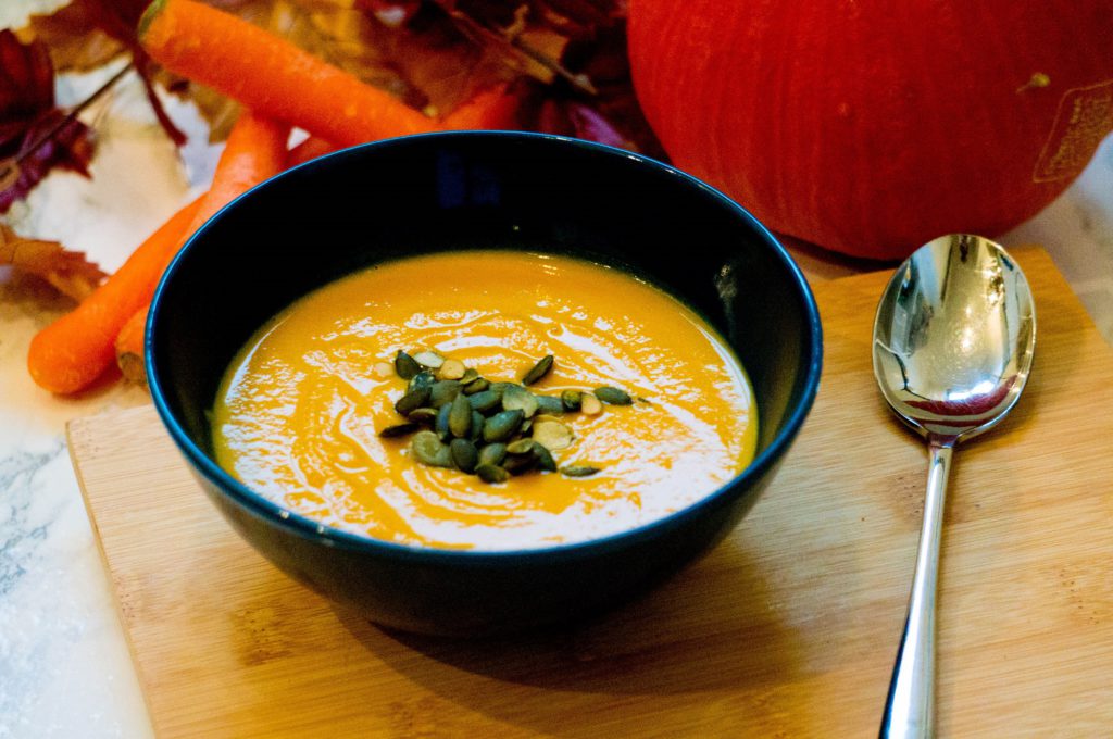 recept wortel pompoensoep [kidshoekje.nl]