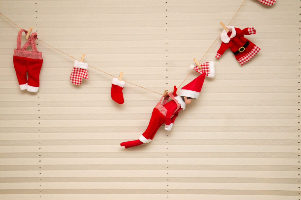 Elf on the Shelf Week 3 - waslijn