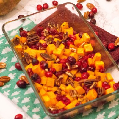 Recept Zoete Aardappel met Cranberrys en Pecannoten