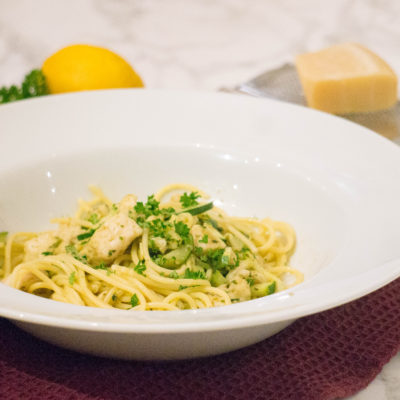 Pesto Spaghetti met Witvis | Kidshoekje.nl