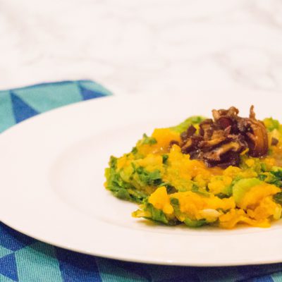Zoete Aardappel Andijvie Stamppot - Kidshoekje.nl