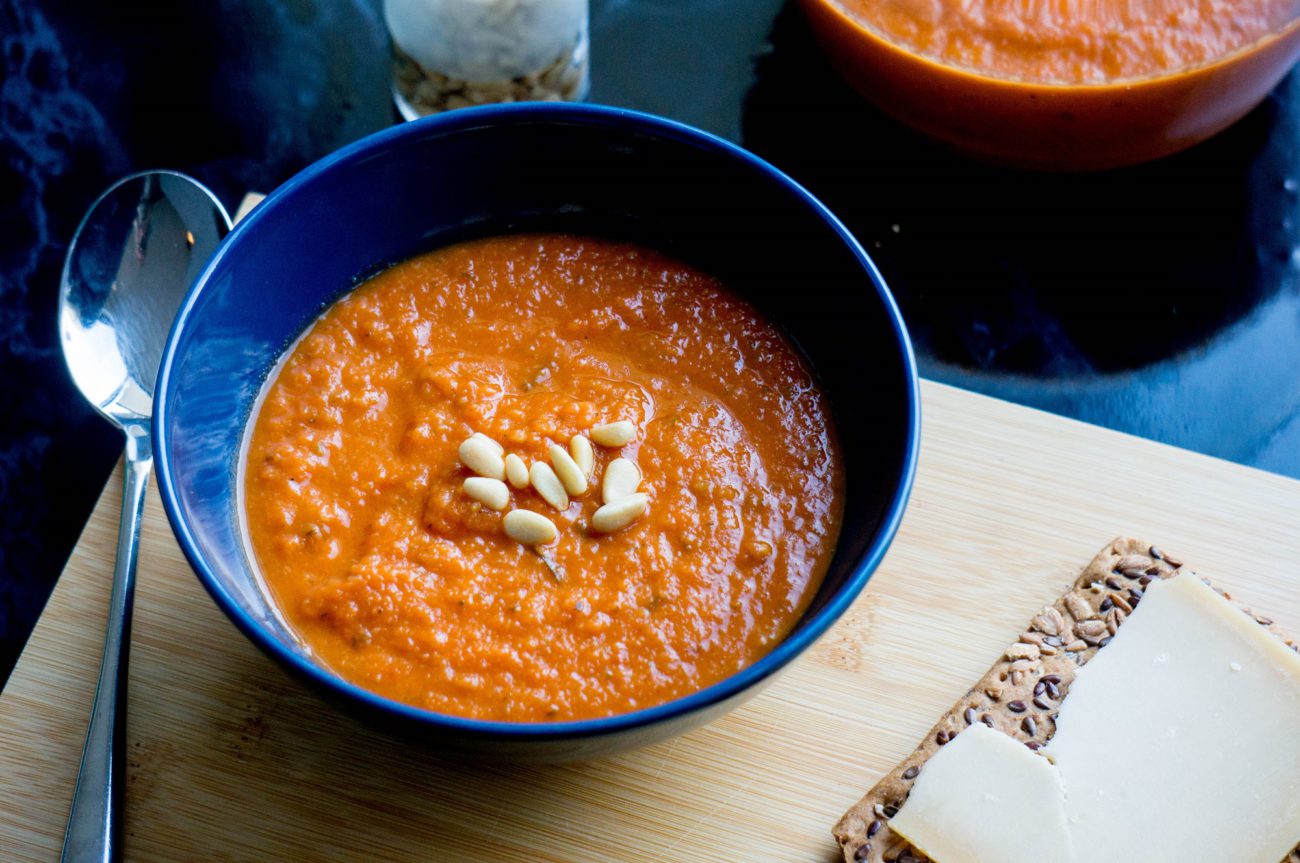Rijkgevulde Tomatensoep