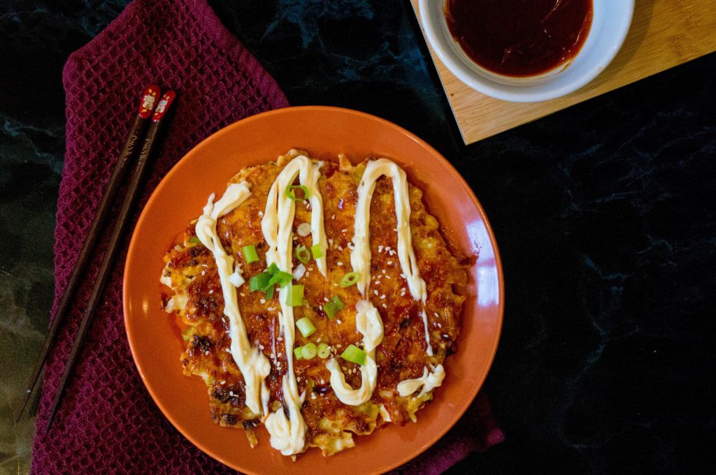 Vegetarische Okonomiyaki - Kidshoekje.nl